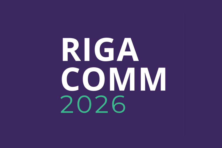 Riga Comm 2026 logo